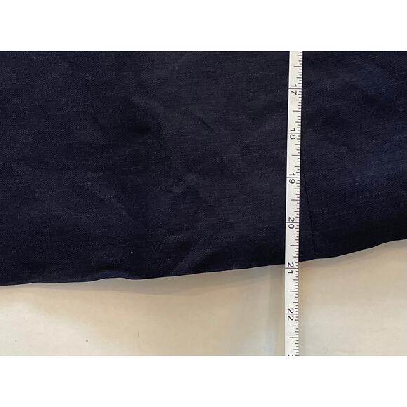 NWT Coldwater Creek Navy Linen Blend Embroidered Blazer / Jacket & Tank Set, 8 - Picture 15 of 15